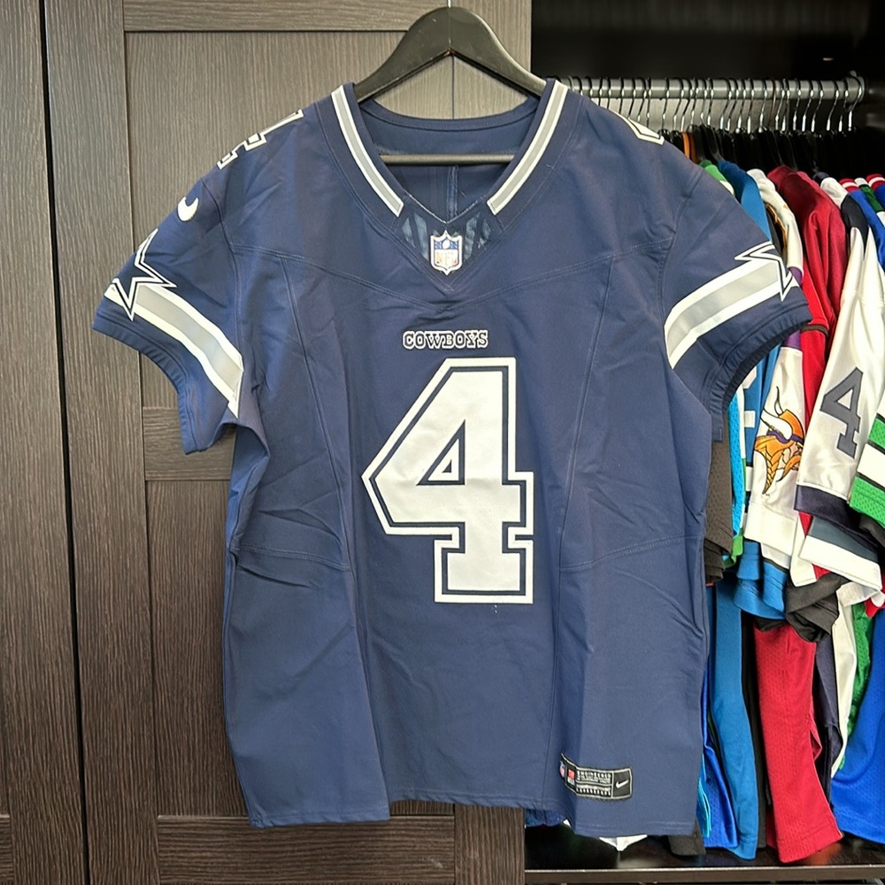 Dak Prescott Dallas Cowboys Nike Vapor F.U.S.E. Elite Jersey - Navy